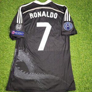 Cristiano Ronaldo Real Madrid 2014 2015 Dragon Y-3 Yamamoto Third Soccer Jersey